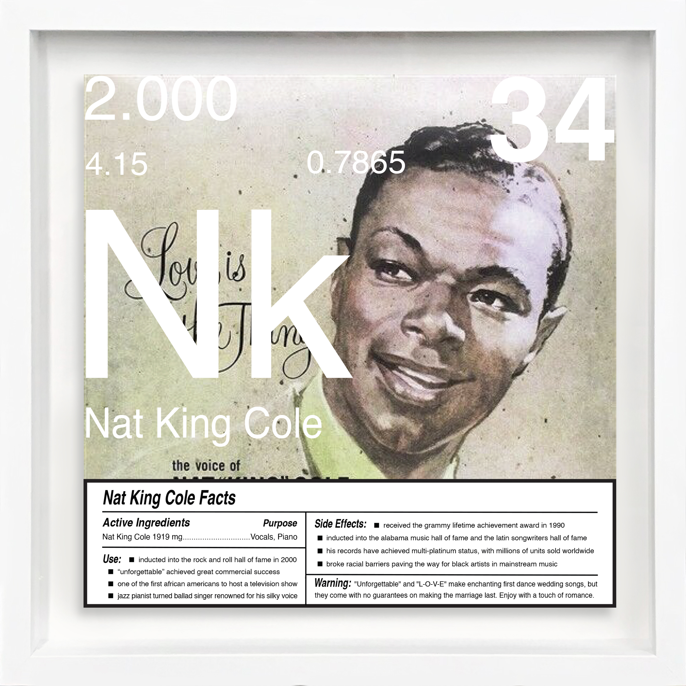 Nat King Cole artwork